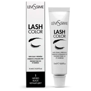 LeviSsime ripsme- ja kulmuvärv nr. 1 must, 15 ml